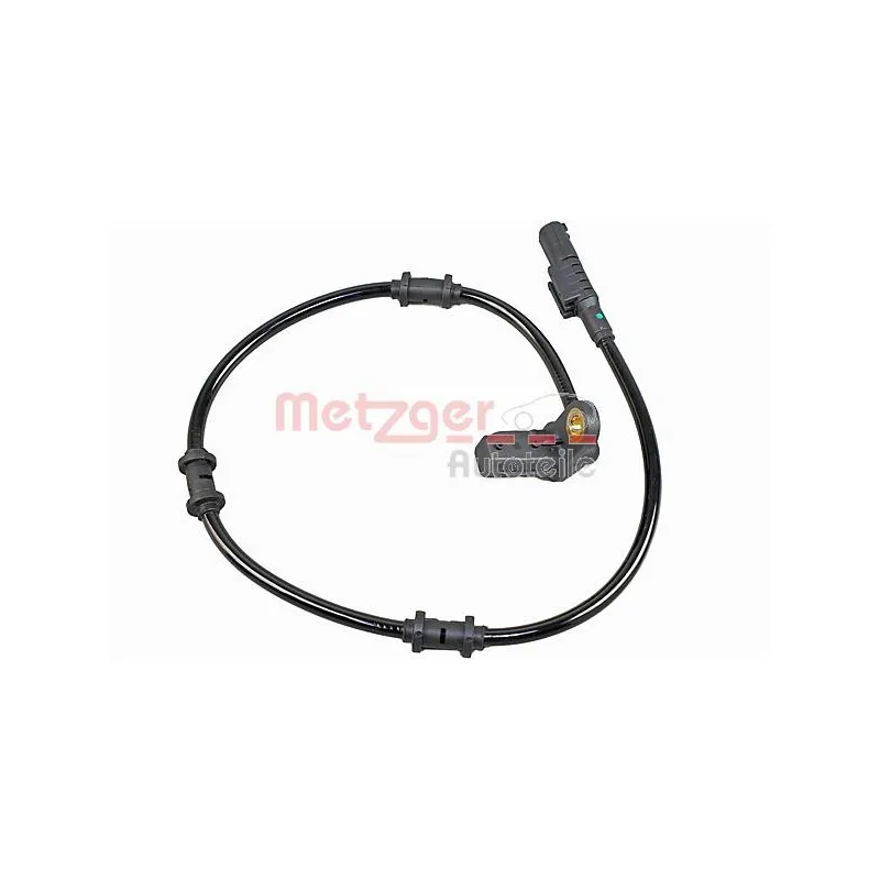 Capteur, vitesse de roue arrière gauche METZGER 09001063