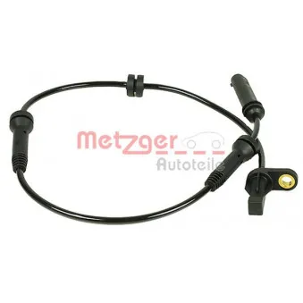 Capteur, vitesse de roue METZGER 0900973