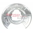 Déflecteur, disque de frein METZGER 6115172 - Visuel 2