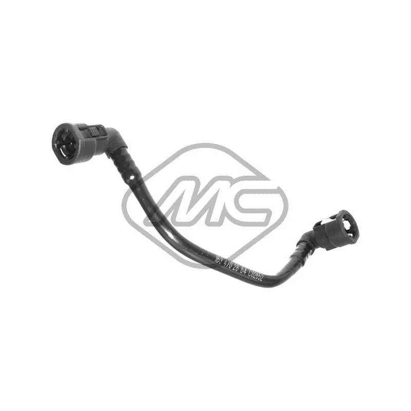 Tuyau, carburant de fuite Metalcaucho 92206