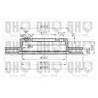 Jeu de 2 disques de frein avant QUINTON HAZELL BDC3438 - Visuel 1