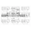 Jeu de 2 disques de frein avant QUINTON HAZELL BDC3834 - Visuel 1