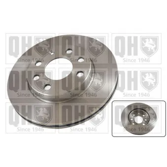 Jeu de 2 disques de frein avant QUINTON HAZELL BDC5314