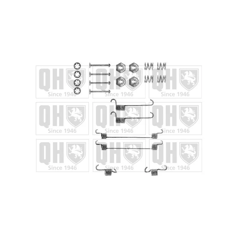 Kit d'accessoires, mâchoire de frein QUINTON HAZELL BFK261