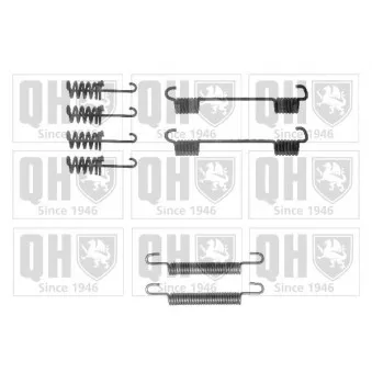 Kit d'accessoires, mâchoires de frein de stationnement QUINTON HAZELL BFK424