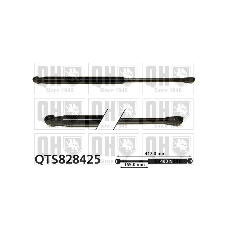 Vérin, capot-moteur QUINTON HAZELL QTS828425