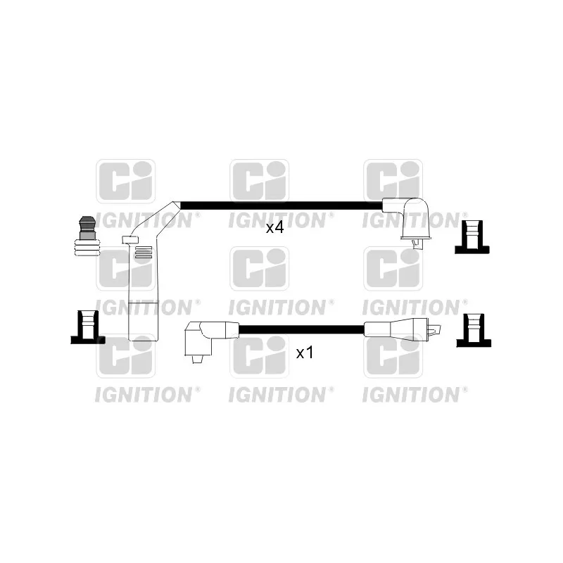 Kit de câbles d'allumage QUINTON HAZELL XC1091