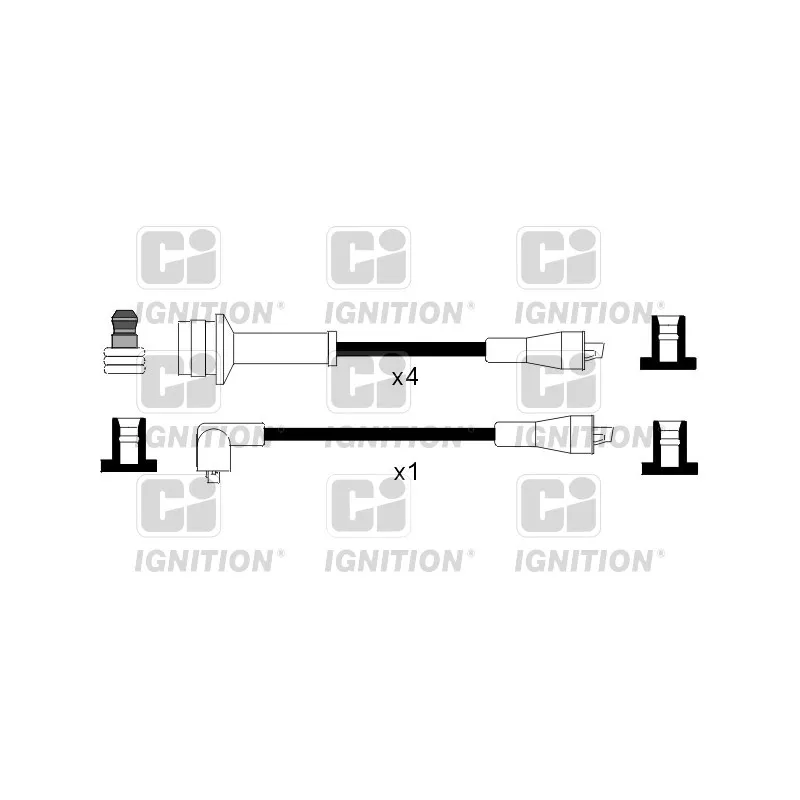Kit de câbles d'allumage QUINTON HAZELL XC1107