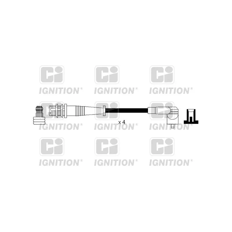 Kit de câbles d'allumage QUINTON HAZELL XC1128