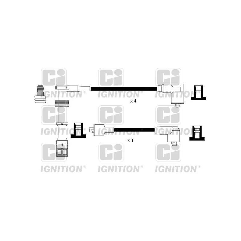 Kit de câbles d'allumage QUINTON HAZELL XC1175