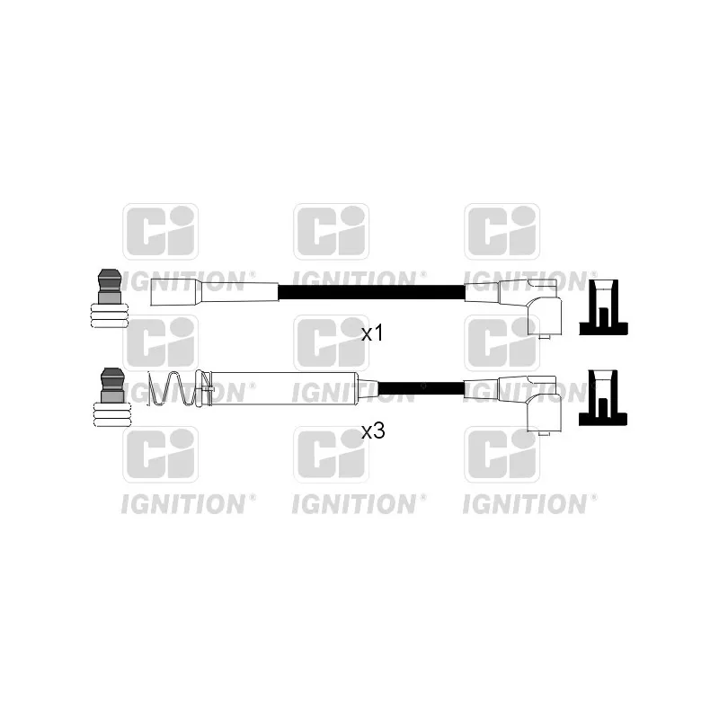 Kit de câbles d'allumage QUINTON HAZELL XC214