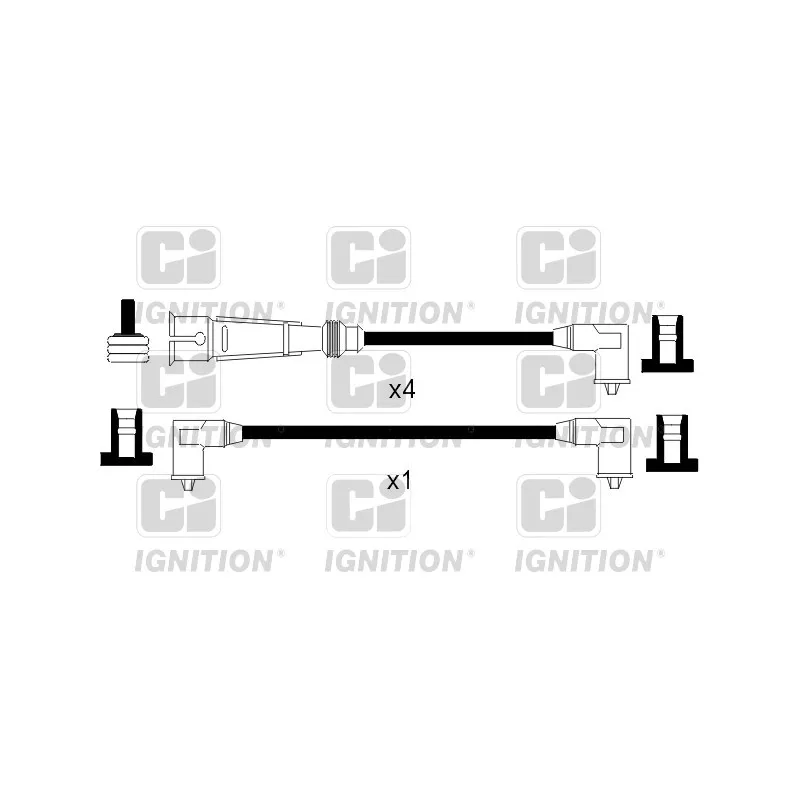 Kit de câbles d'allumage QUINTON HAZELL XC225