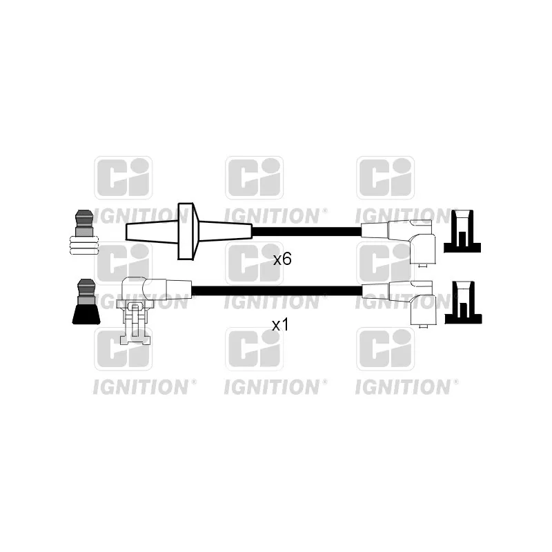 Kit de câbles d'allumage QUINTON HAZELL XC319
