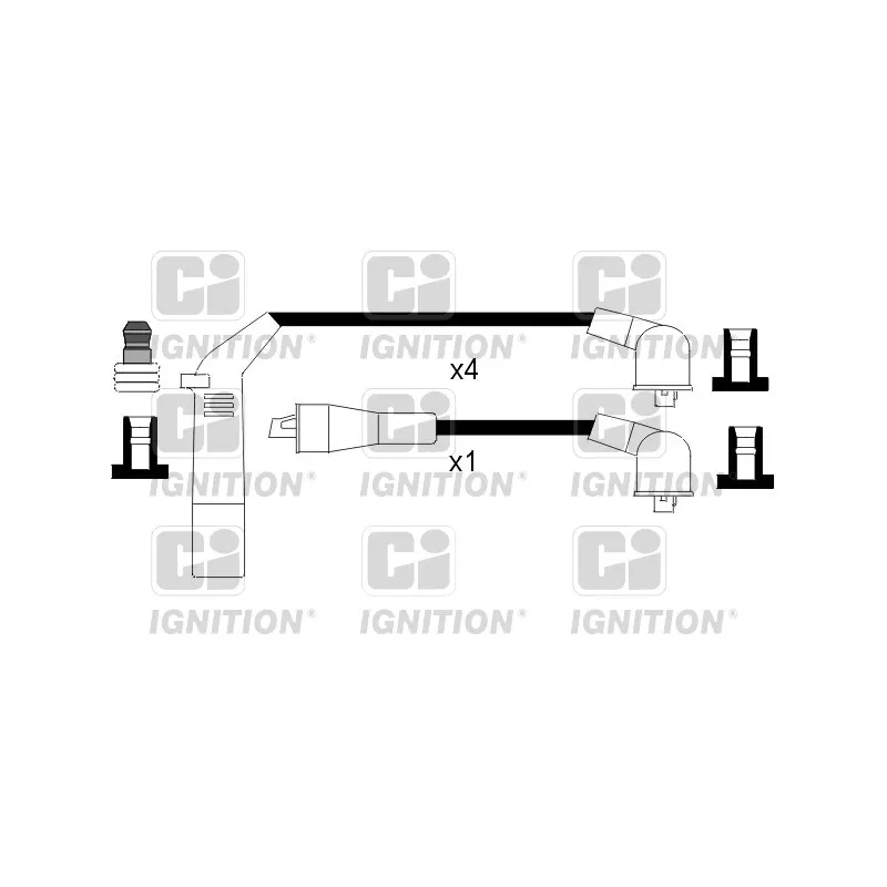 Kit de câbles d'allumage QUINTON HAZELL XC342