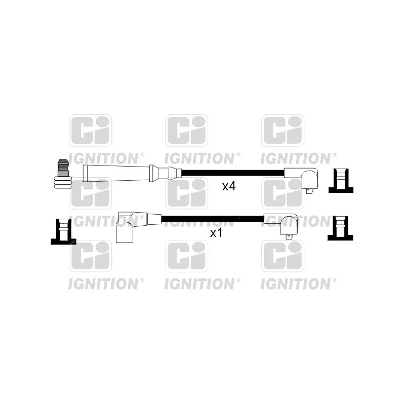 Kit de câbles d'allumage QUINTON HAZELL XC346