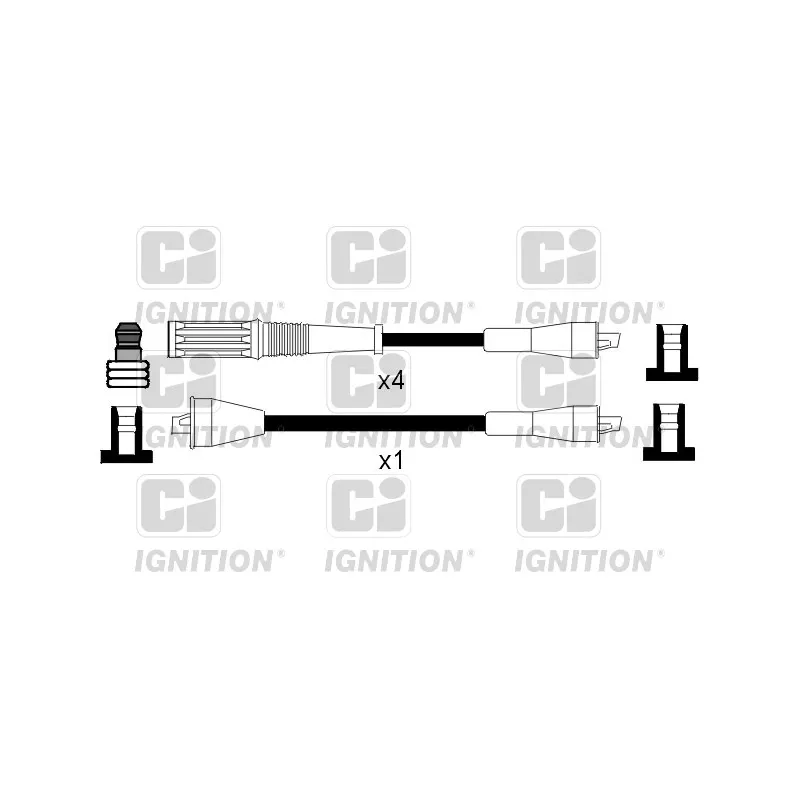 Kit de câbles d'allumage QUINTON HAZELL XC368