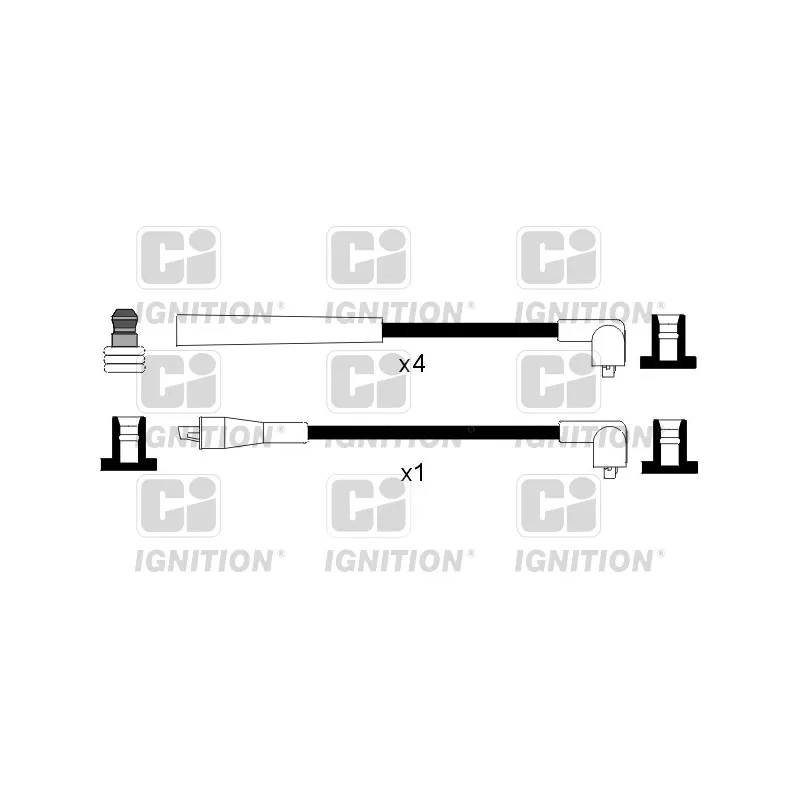Kit de câbles d'allumage QUINTON HAZELL XC397