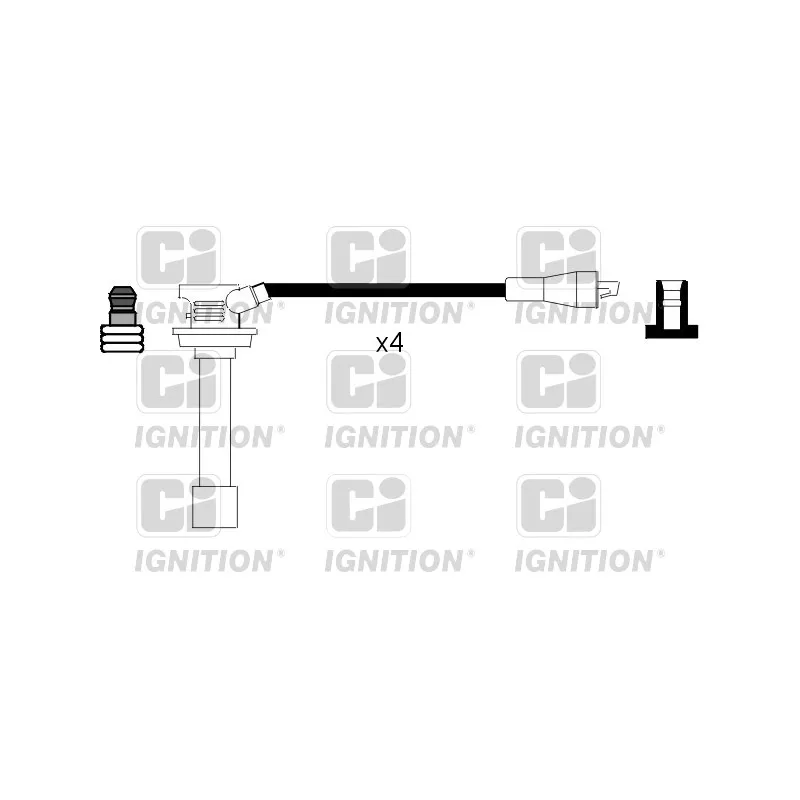 Kit de câbles d'allumage QUINTON HAZELL XC410