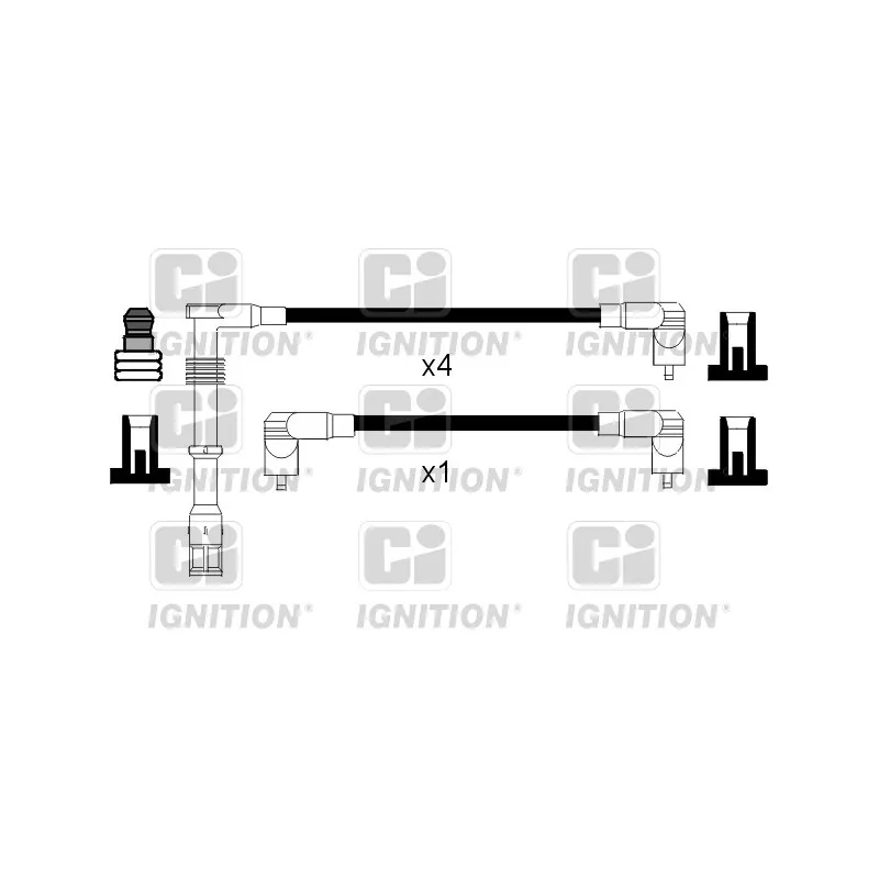 Kit de câbles d'allumage QUINTON HAZELL XC438