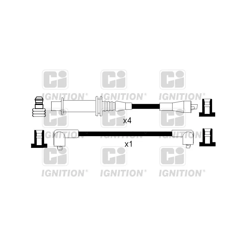 Kit de câbles d'allumage QUINTON HAZELL XC448