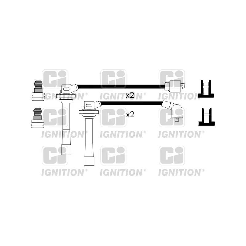 Kit de câbles d'allumage QUINTON HAZELL XC653