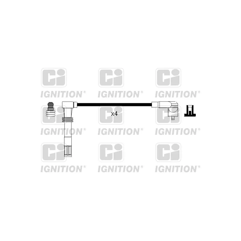 Kit de câbles d'allumage QUINTON HAZELL XC717