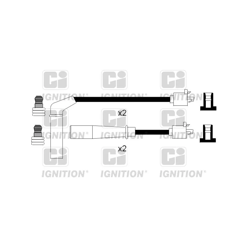Kit de câbles d'allumage QUINTON HAZELL XC781