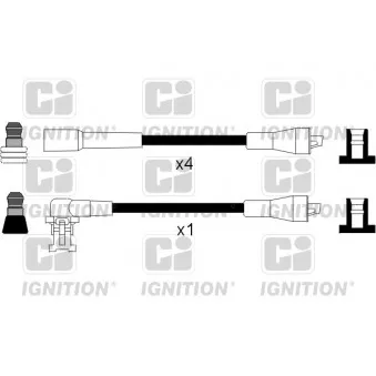 Kit de câbles d'allumage QUINTON HAZELL XC800