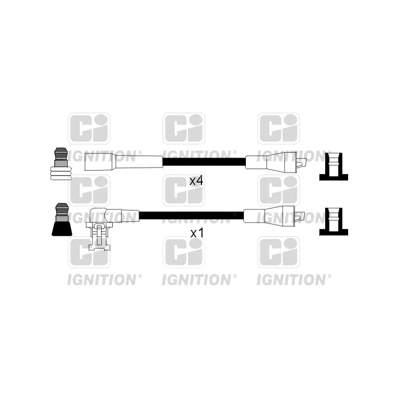 Kit de câbles d'allumage QUINTON HAZELL XC800