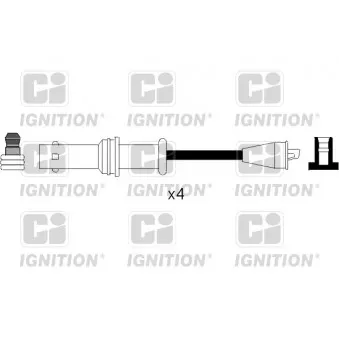 Kit de câbles d'allumage QUINTON HAZELL XC812