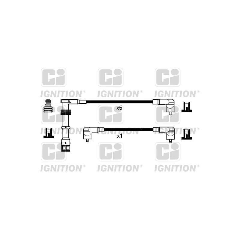 Kit de câbles d'allumage QUINTON HAZELL XC825