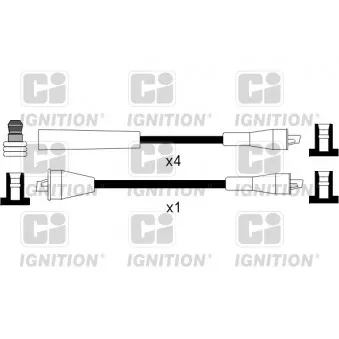 Kit de câbles d'allumage QUINTON HAZELL