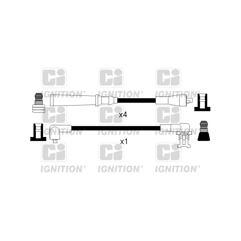 Kit de câbles d'allumage QUINTON HAZELL XC849