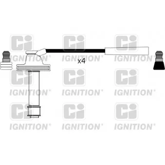 Kit de câbles d'allumage QUINTON HAZELL XC865