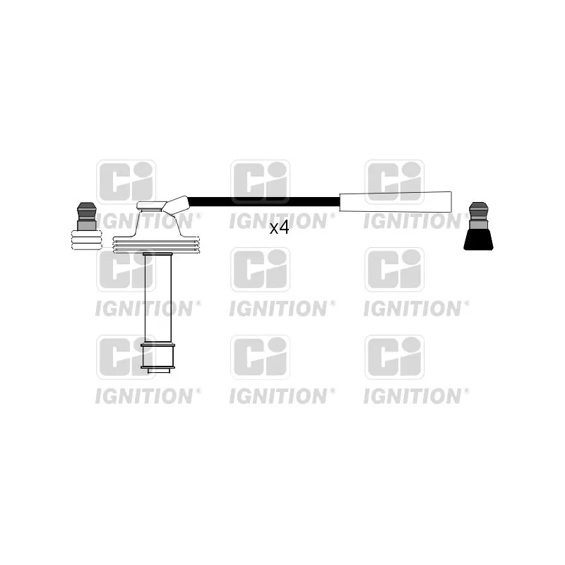 Kit de câbles d'allumage QUINTON HAZELL XC865