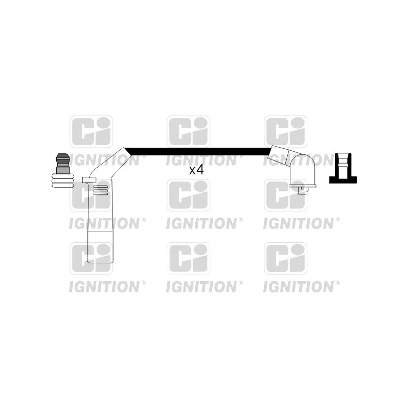 Kit de câbles d'allumage QUINTON HAZELL XC868