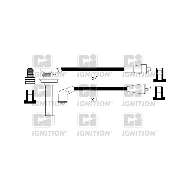 Kit de câbles d'allumage QUINTON HAZELL XC896