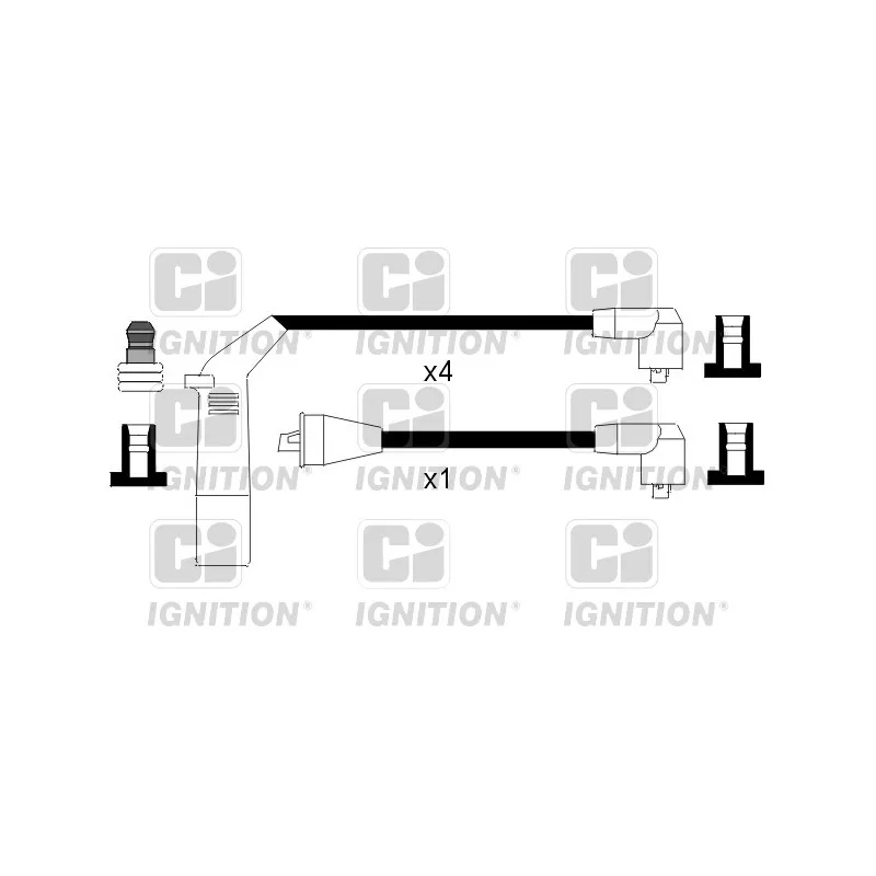 Kit de câbles d'allumage QUINTON HAZELL XC915