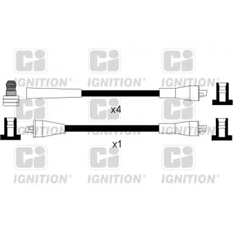 Kit de câbles d'allumage QUINTON HAZELL XC917