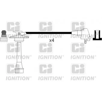 Kit de câbles d'allumage QUINTON HAZELL XC952