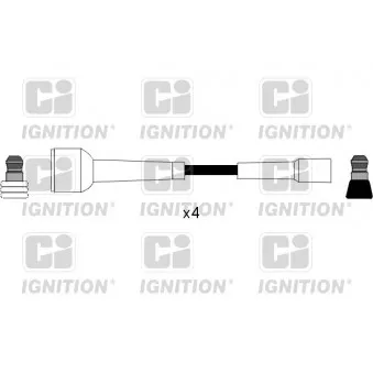 Kit de câbles d'allumage QUINTON HAZELL XC968