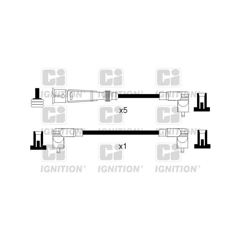 Kit de câbles d'allumage QUINTON HAZELL XC973