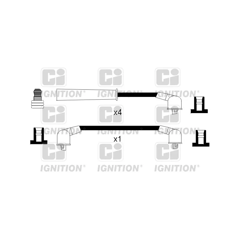 Kit de câbles d'allumage QUINTON HAZELL XC976
