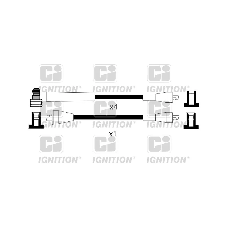 Kit de câbles d'allumage QUINTON HAZELL XC990