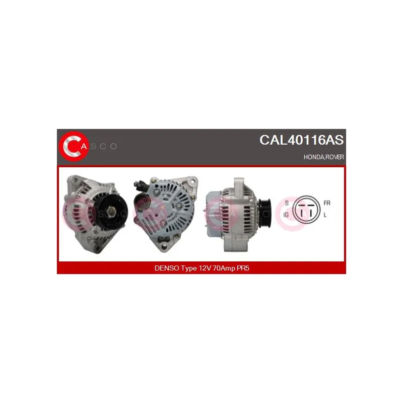 Alternateur CASCO CAL40116AS