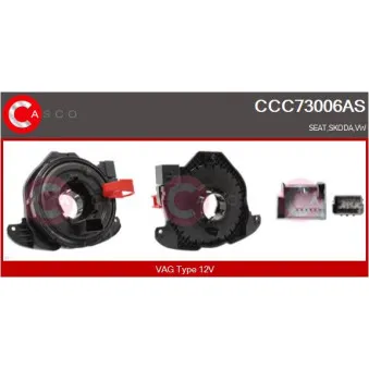 Ressort tournant, Airbag CASCO CCC73006AS