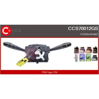 Commutateur de colonne de direction CASCO CCS70012GS