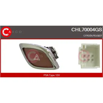 Interrupteur de signal de détresse CASCO CHL70004GS