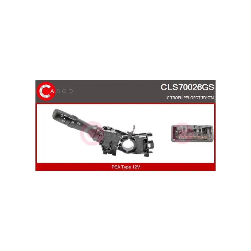 Commutateur de colonne de direction CASCO CLS70026GS