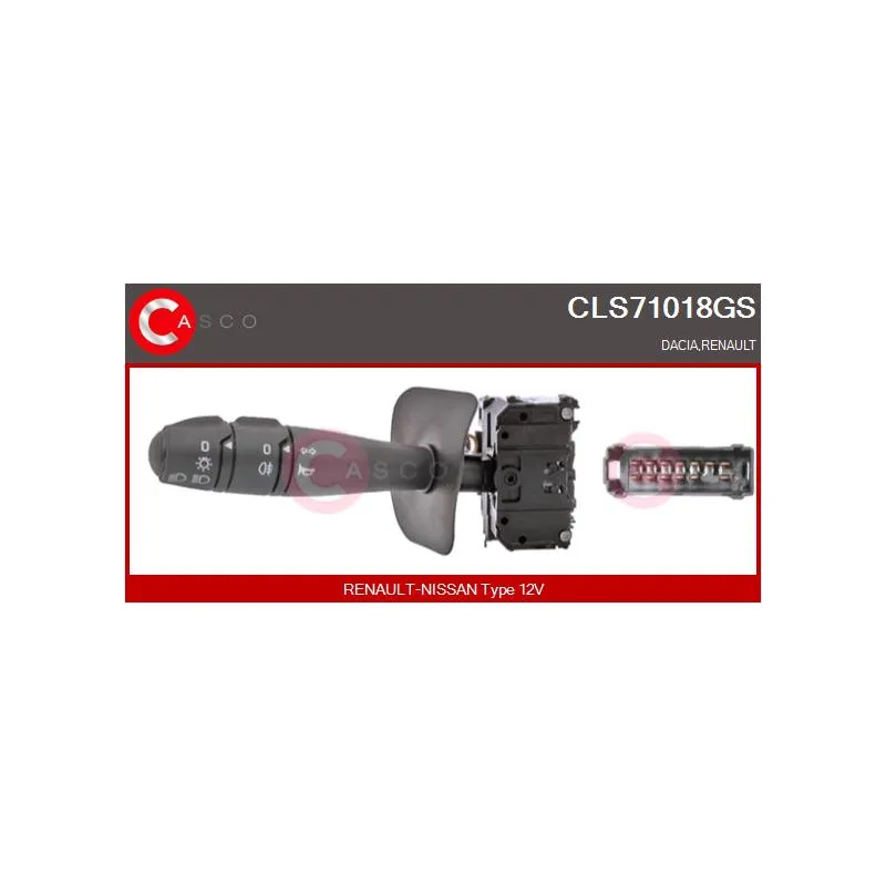 Commutateur de colonne de direction CASCO CLS71018GS